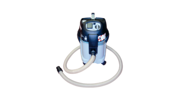 Exhaust system with hose and ultra-fine filter, dust category "H" according to DIN EN 60335-2-69 Exhaust system with hose and ultra-fine filter, dust category "H" according to DIN EN 60335-2-69