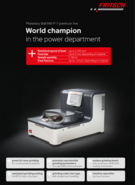 Product Profile Planetary Ball Mill P-7 premium line